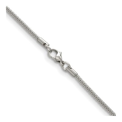 Stainless Steel 2.5mm Bismark Chain – view 4