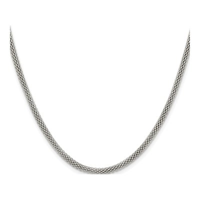 Stainless Steel 3.2mm Bismark Chain – view 3