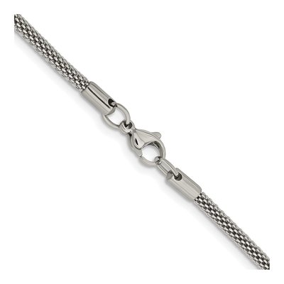Stainless Steel 3.2mm Bismark Chain – view 4