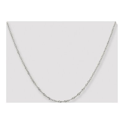 Stainless Steel 2.5mm Singapore Chain – view 5