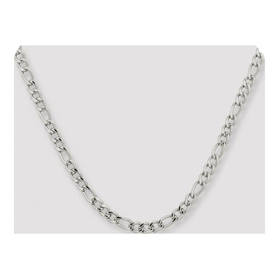 Men's Stainless Steel 5.3mm Figaro Chain – view 5