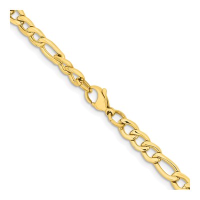 Men's Stainless Steel 6.3mm Figaro Chain – view 4