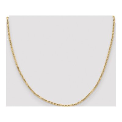Stainless Steel 2.25mm IP Round Curb Chain – view 5