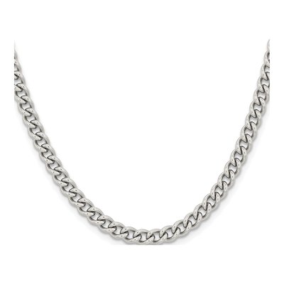 Stainless Steel 5.3mm Round Curb Chain – view 3