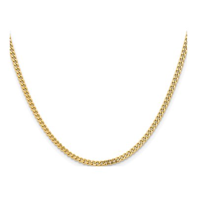 Stainless Steel 3mm IP Curb Chain – view 3