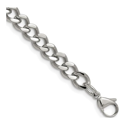 Men's Stainless Steel 7.5mm Curb Chain Bracelet
