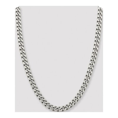 Men's Stainless Steel 9.5mm Curb Chain – view 5