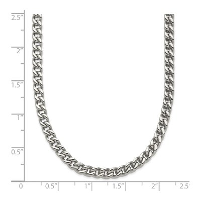 Stainless Steel 5mm Franco Chain – view 6
