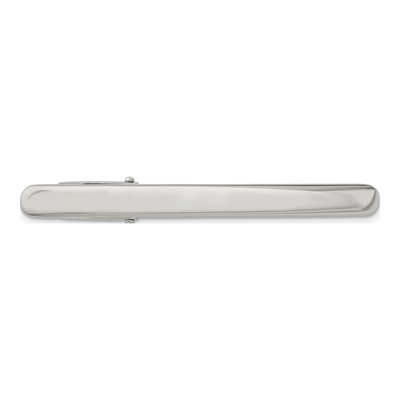 Men's Chisel Stainless Steel Polished Tie Bar