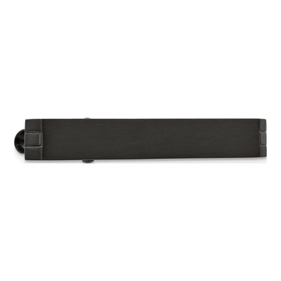 Men's Black IP Stainless Steel Tie Bar