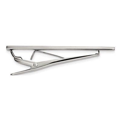 Chisel Stainless Steel Studded Tie Bar | Men's – view 3