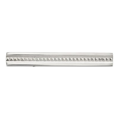 Stainless Steel Studded Tie Bar