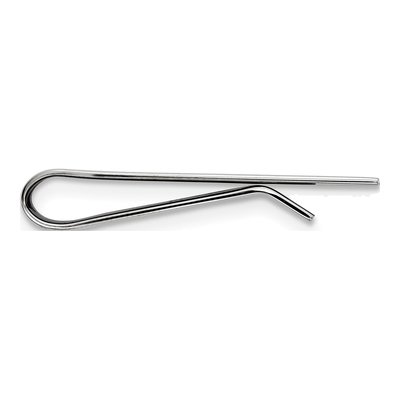 Stainless Steel Polished Tie Bar/Money Clip – view 3