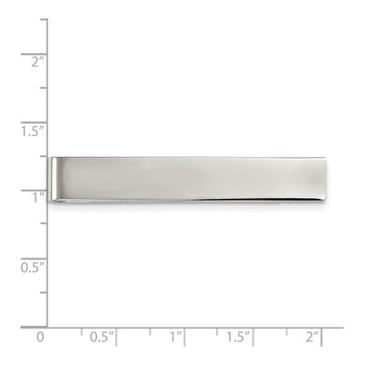 Men's Chisel Stainless Steel Tie Bar / Money Clip – view 4