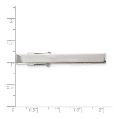 Men's Polished Stainless Steel Tie Bar – view 4