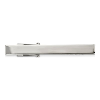 Men's Polished Stainless Steel Tie Bar