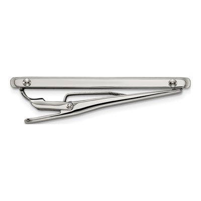 Men's Chisel Stainless Steel Tie Bar – view 3