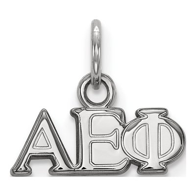 Alpha Epsilon Phi Sterling Silver Extra Small Pendant