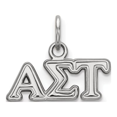 Alpha Sigma Tau Sterling Silver Extra Small Pendant