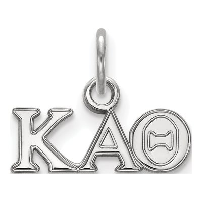 Kappa Alpha Theta Sterling Silver Extra Small Pendant