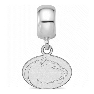 Pennsylvania State University Sterling Silver Extra Small Penn Lion Dangle Bead – view 4