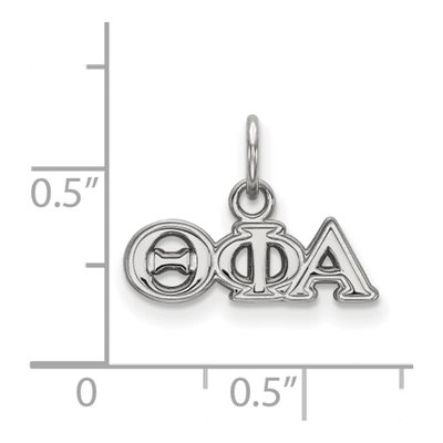 Theta Phi Alpha Sterling Silver Extra Small Pendant – view 2
