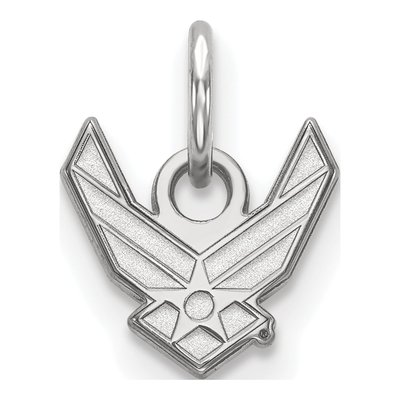United States Air Force Academy Sterling Silver U.s Air Extra Small Pendant