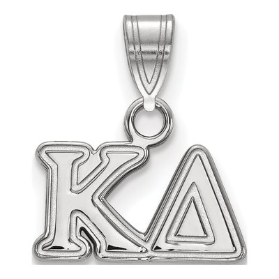 Kappa Delta Sterling Silver Small Pendant