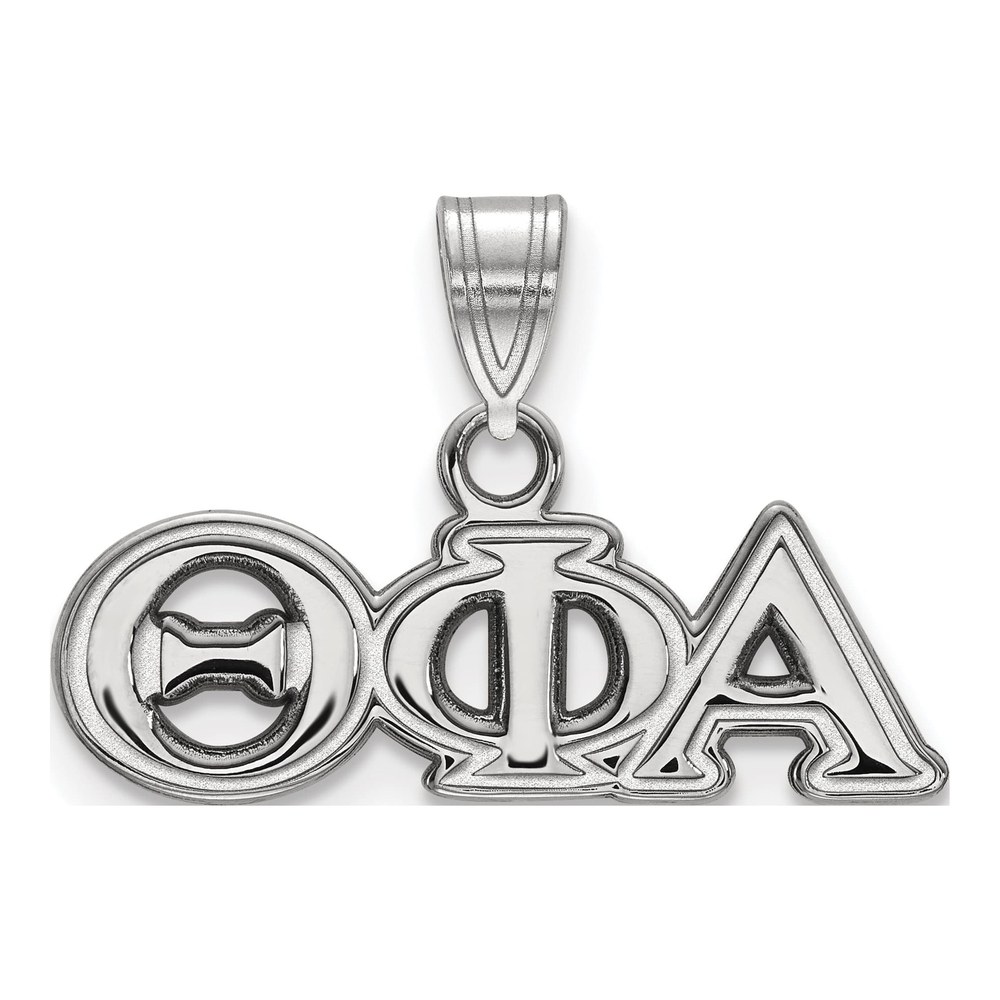 Theta Phi Alpha Sterling Silver Small Pendant