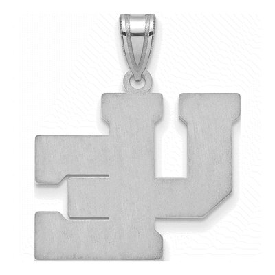 University of Evansville Sterling Silver Aces Large Pendant – view 4