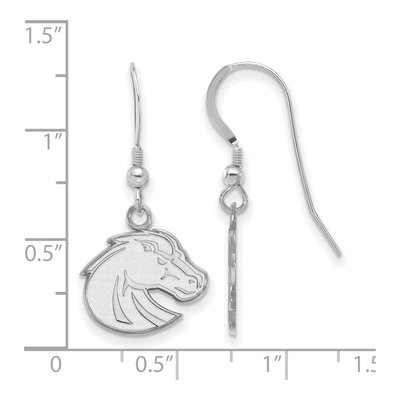 Boise State University Sterling Silver Bronco Earrings – view 2