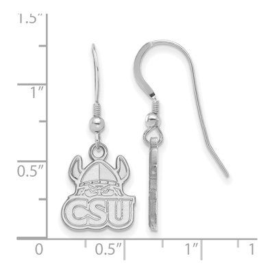 Cleveland State University Sterling Silver Earrings – view 2