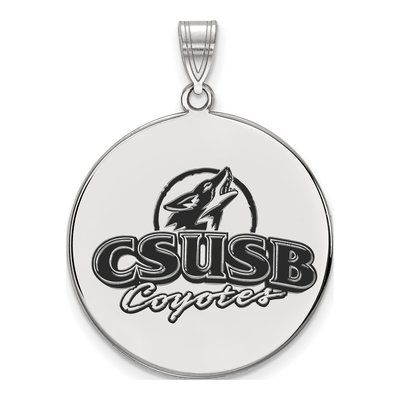 CSU San Bernardino Coyotes Extra Large Disc Pendant