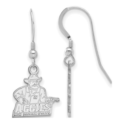 New Mexico State University Sterling Silver NMSU Aggies Earrings