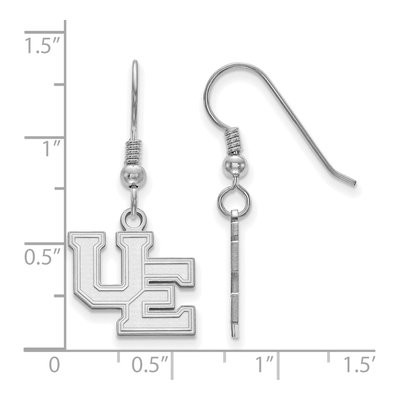 University of Evansville Sterling Silver Aces Earrings – view 2