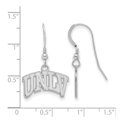 University of Nevada Las Vegas Sterling Silver UNLV Earrings – view 2