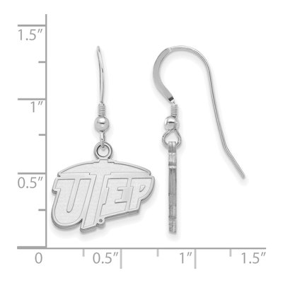 University of Texas at El Paso Sterling Silver UTEP Miners Earrings – view 2