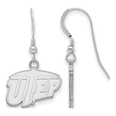 University of Texas at El Paso Sterling Silver UTEP Miners Earrings