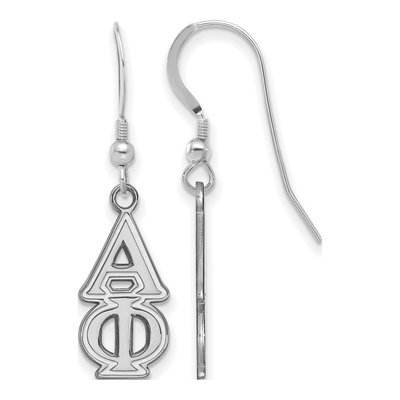 Alpha Phi Sterling Silver Sorority Letter Earrings
