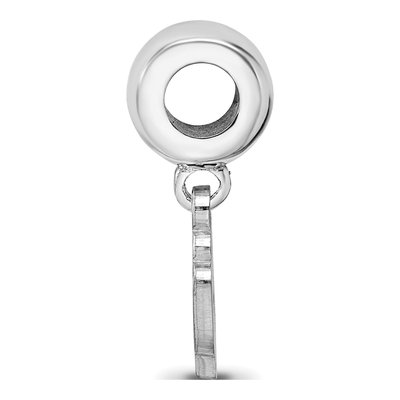 California Polytechnic State University Sterling Silver Extra Small Cal Poly Dangle Bead – view 3