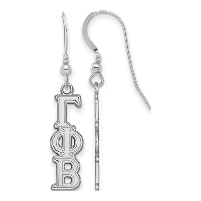 Gamma Phi Beta Sterling Silver Earrings