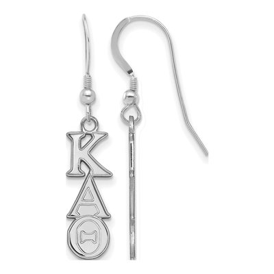Kappa Alpha Theta Sterling Silver Earrings