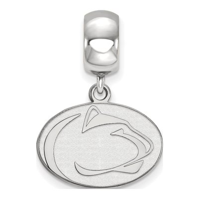 Pennsylvania State University Sterling Silver Penn Lion Small Dangle Bead – view 2
