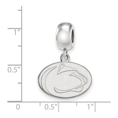 Pennsylvania State University Sterling Silver Penn Lion Small Dangle Bead – view 3