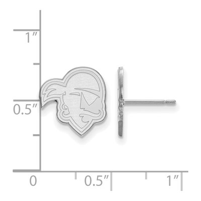Seton Hall University Sterling Silver Pirates Stud Earrings – view 2