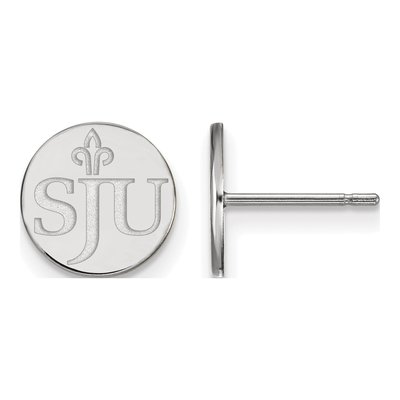 St Joseph's University Sterling Silver Earrings