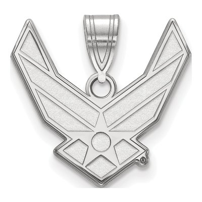 United States Air Force Academy Sterling Silver U.s Air Large Pendant