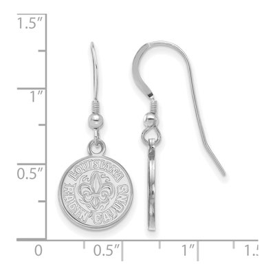 University of Louisiana at Lafayette Sterling Silver Earrings – view 2