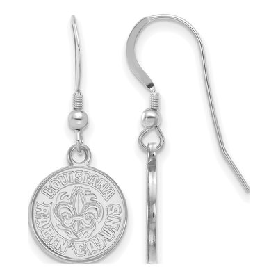 University of Louisiana at Lafayette Sterling Silver Earrings