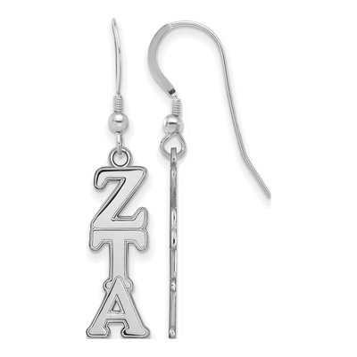 Zeta Tau Alpha Sterling Silver Earrings